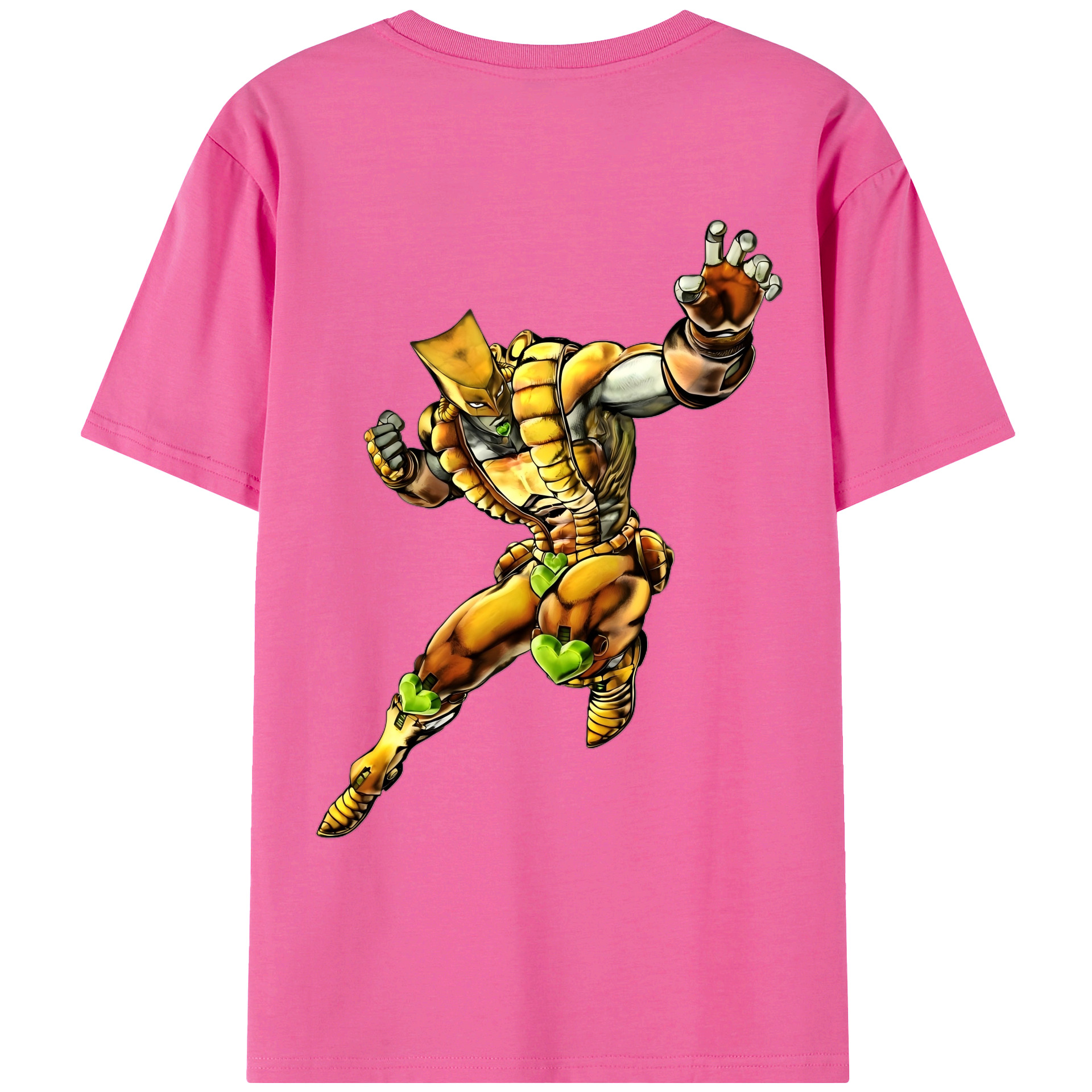 （画像用） ジョジョの奇妙な冒険 ディオ?ブランドー JoJo's Bizarre Adventure Dio Brando レディース半袖Tシャツ(バックプリント)